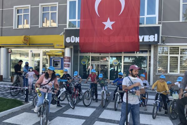 Avrupa Hareketlilik Haftası'nda Güneysınır'da bisiklet turu