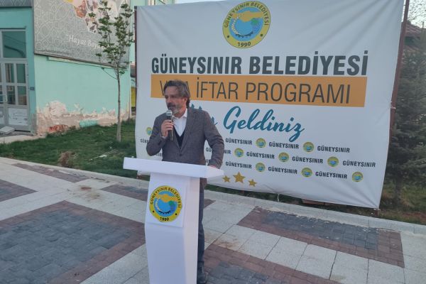 Güneysınır Belediyesinden Vefa İftar Programı