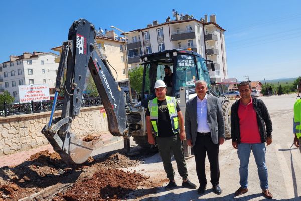 Güneysınır’da doğal gaz altyapısını genişletme çalışmaları başladı.