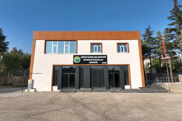 BARDAS MAHALLE KONAĞI HİZMETE AÇILDI