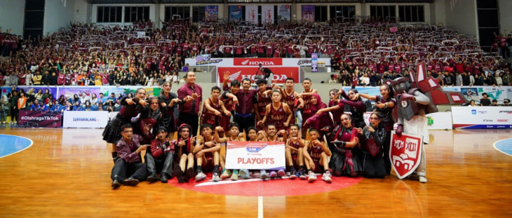 Drama Menegangkan di DBL Malang, Prestasi SMK Telkom Malang Lolos Playoffs Usai Tumbangkan Bhawikarsu.