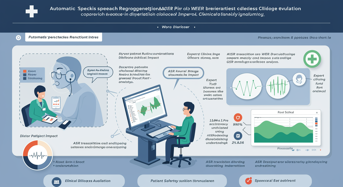 WER No Predice Riesgo Clínico: LLM Judge Logra 90% Precisión vs ASR