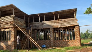 The chicken rearing project at Restore Hope Children’s Orphanage