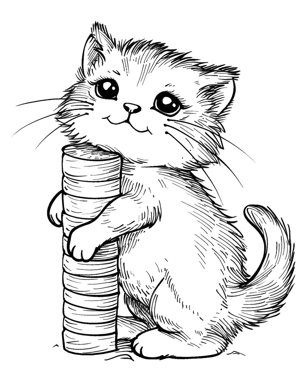 Get Creative with 50 Printable Cat Coloring Pages