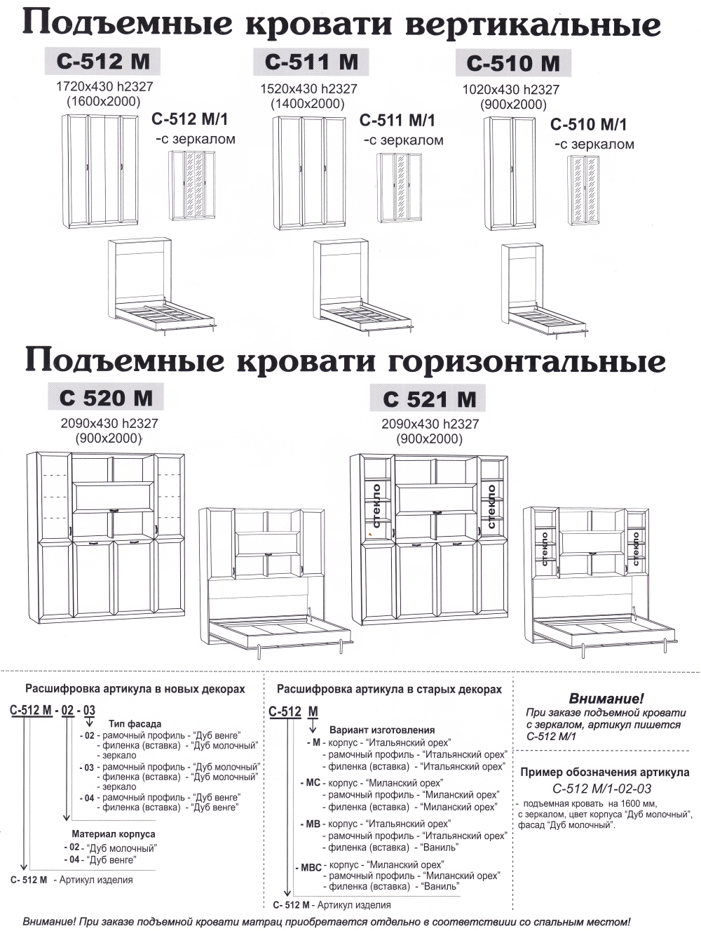 Шкаф-кровать трансформер схема сборки