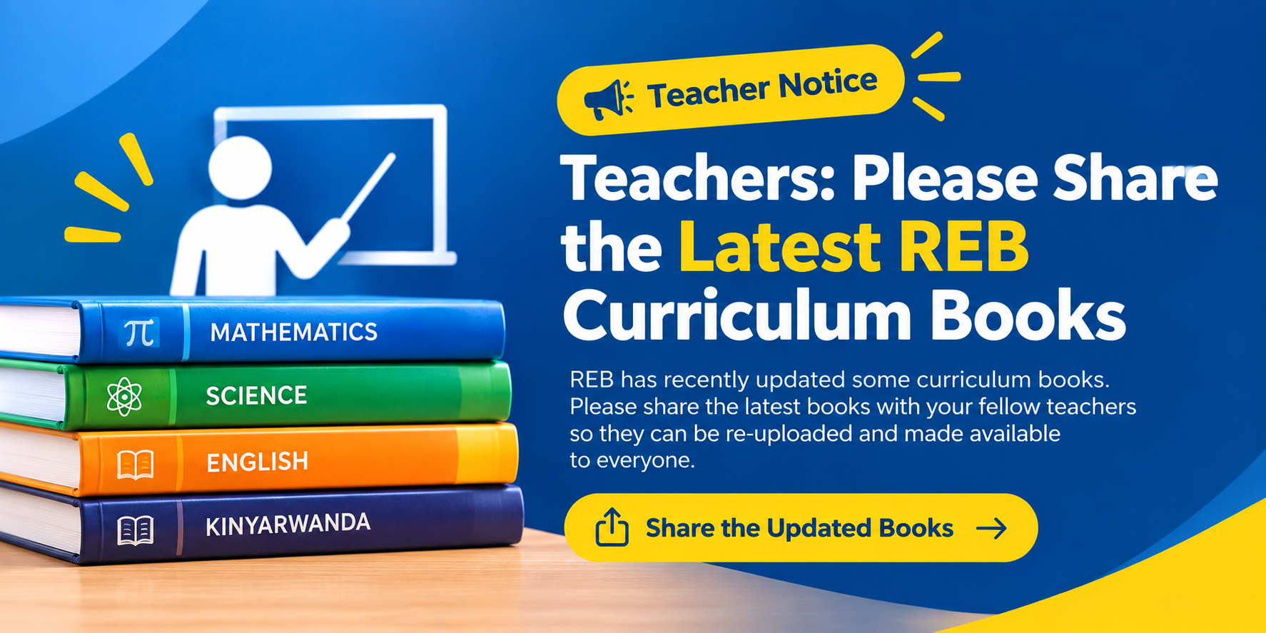 "📚 Teachers Please Share New Curriculum Books !  So We Can Re-upload Them."