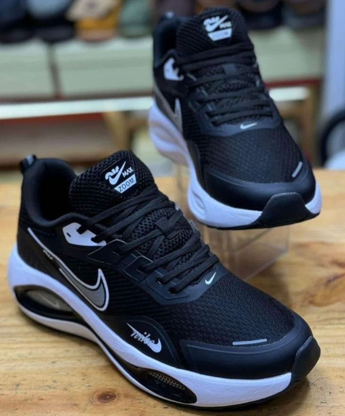 Air Nike zoom black white