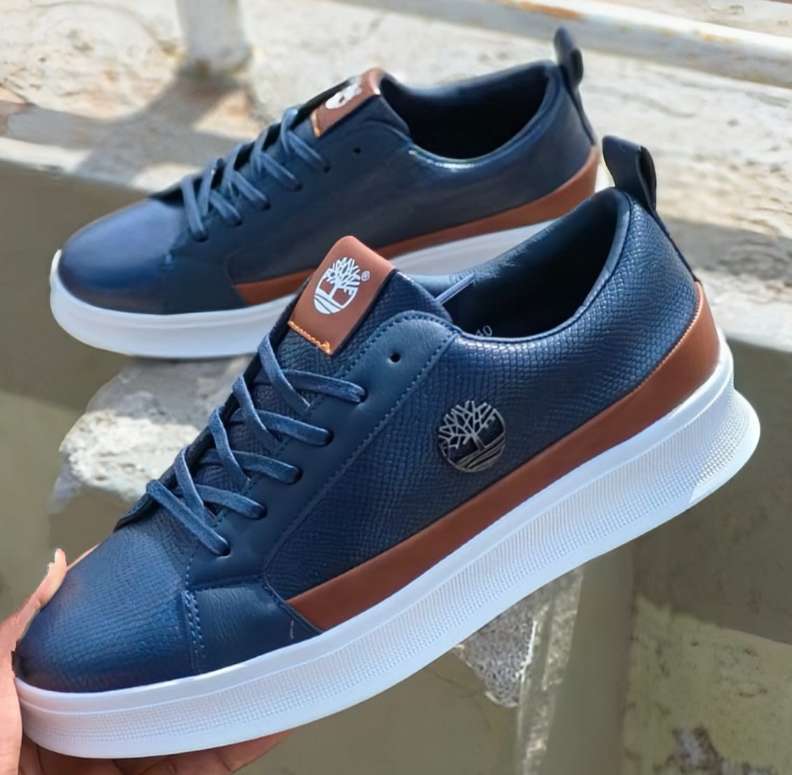Timberland boot low blue