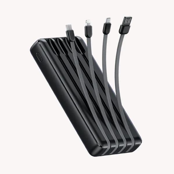 Oraimo power bank p5201 cables 20000mAh