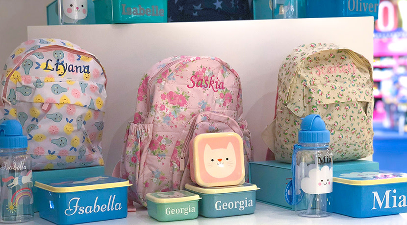 My first years personalised new arrivals backpack