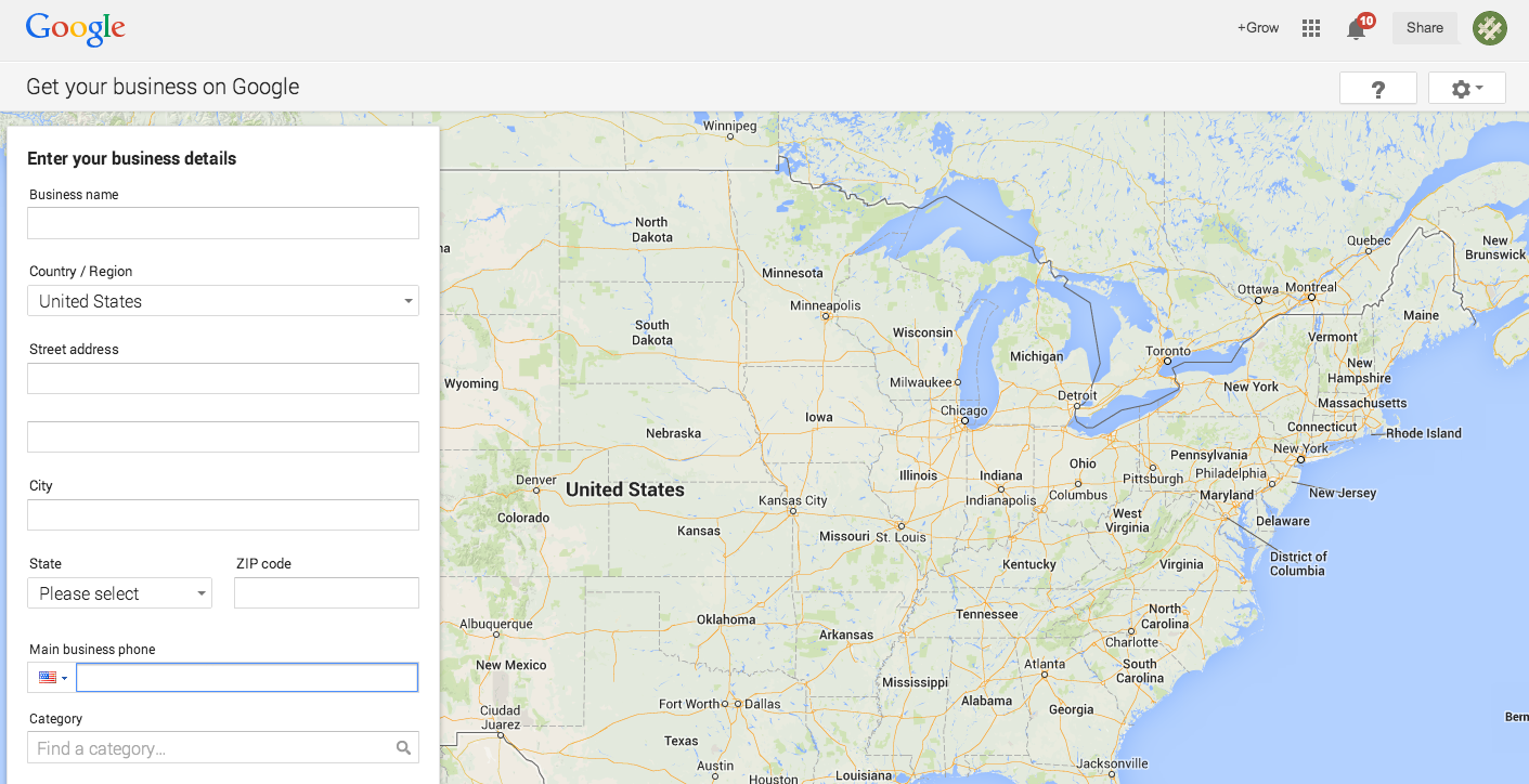 Add Google Plus Business Info