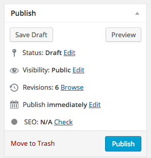 Publish WordPress Blog Posts