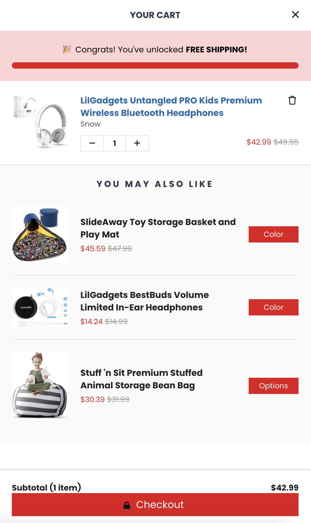 lil gadgets technology store cool checkout