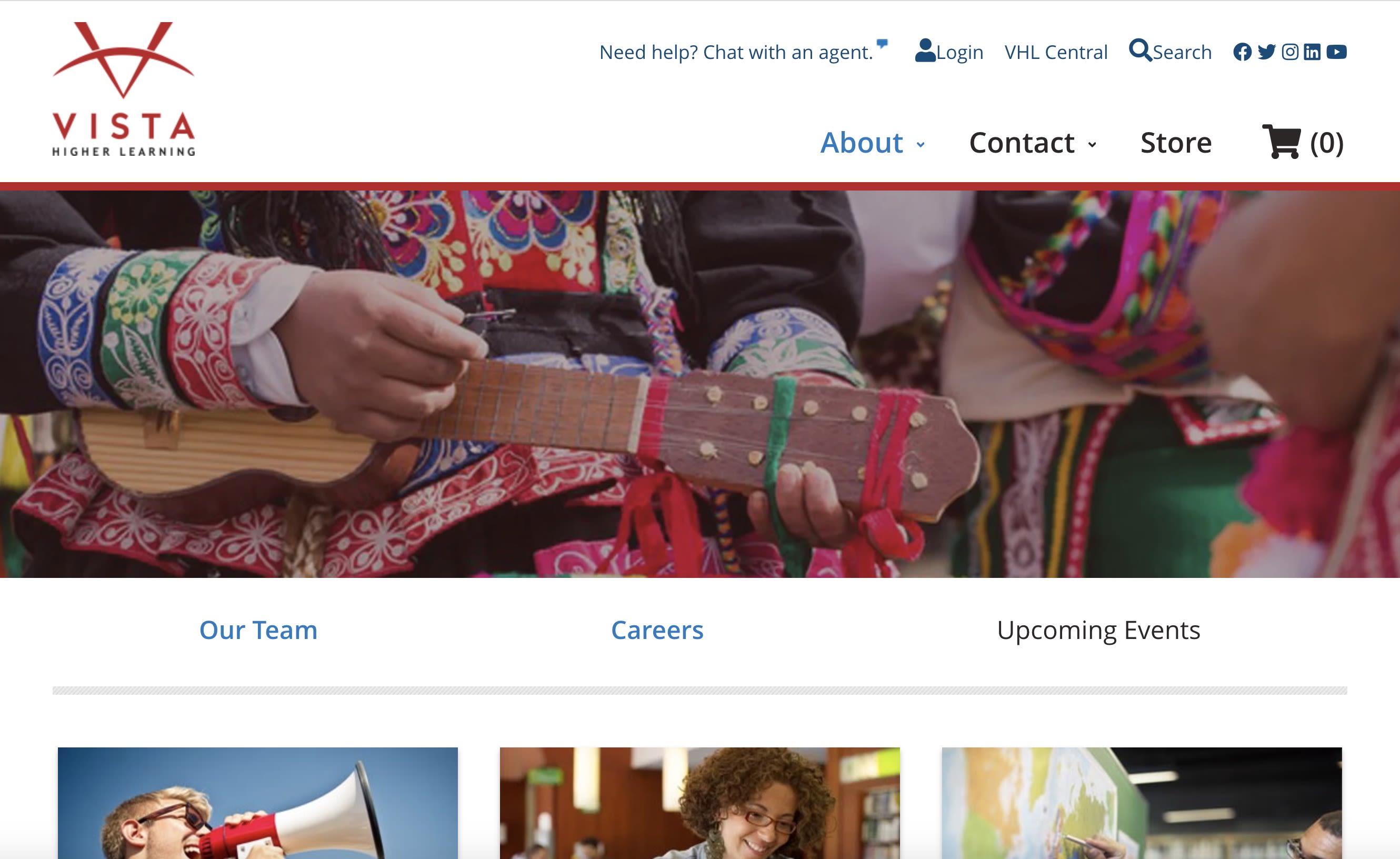 Vista Higher Learning About Page