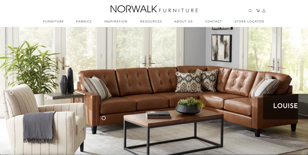 norwalk furniture products page homepage sectional couch chair customizable welcome