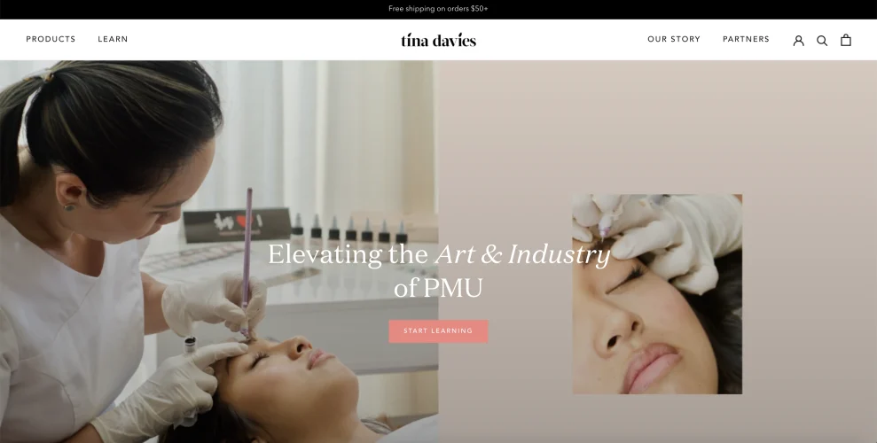 tina davies makeup desktop page our story