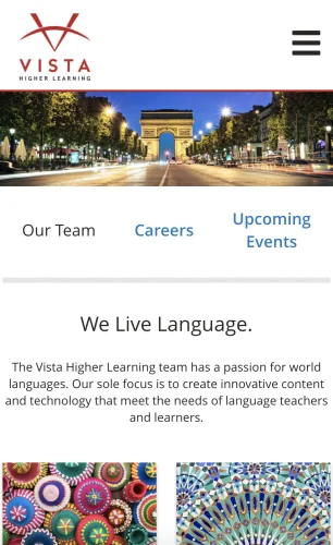 Vista Higher Learning Team Page