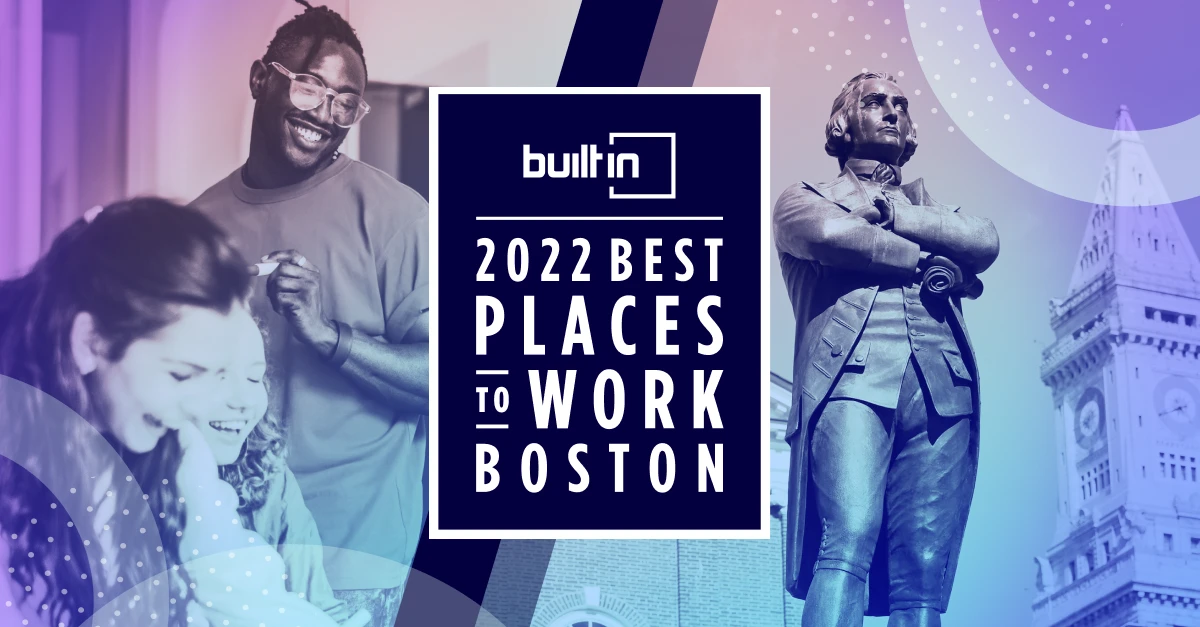 Voted 2022 Best Places To Work By Built In