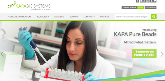 kapa biosystems homepage