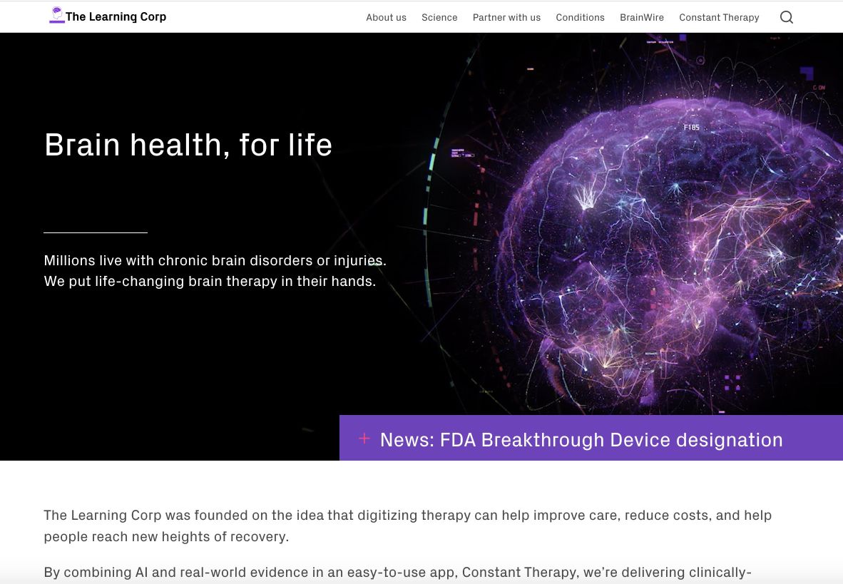 The Learning Corp News Page