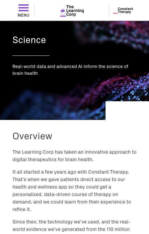 The Learning Corp Science Page