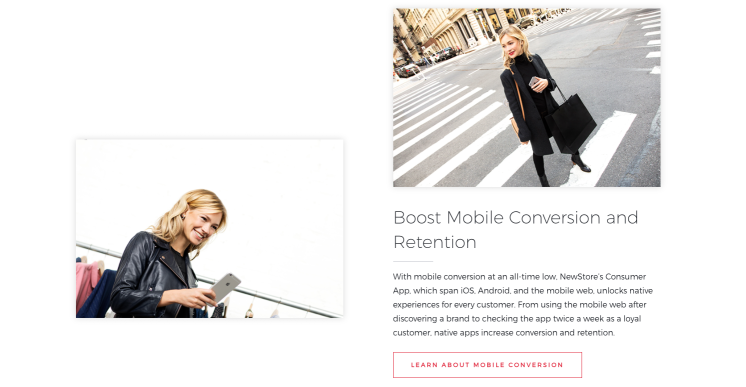 newstore mobile conversion