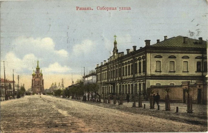 Рязань, Соборная улица, XIX век