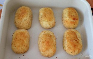 Зразы картофельные с мясом в духовке - фото шаг 7