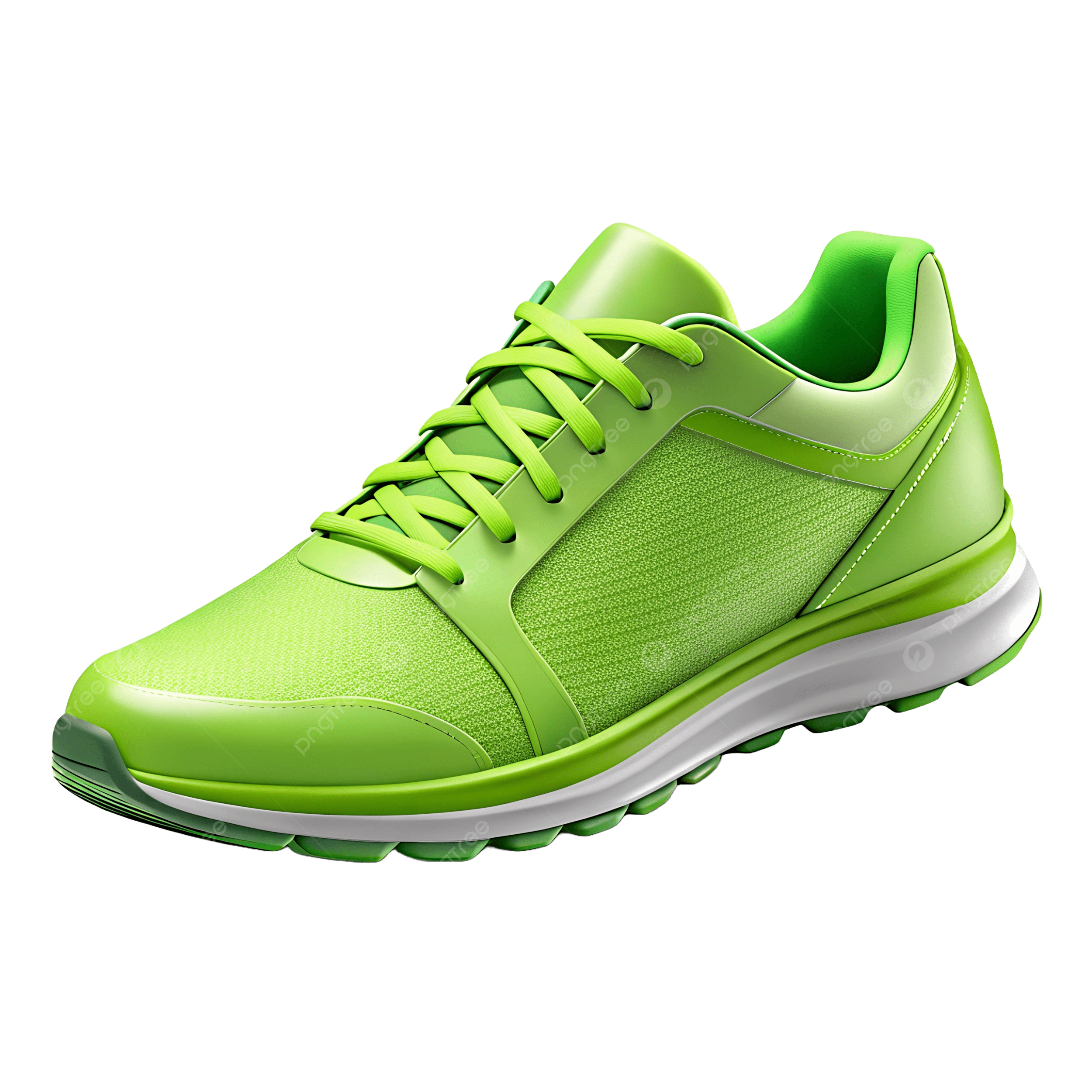 Men Walking Shoes Green