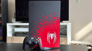 Sony PS5 Blu-Ray Edition Console Spider-Man 2 Limited Edition Bundle - Red/Black