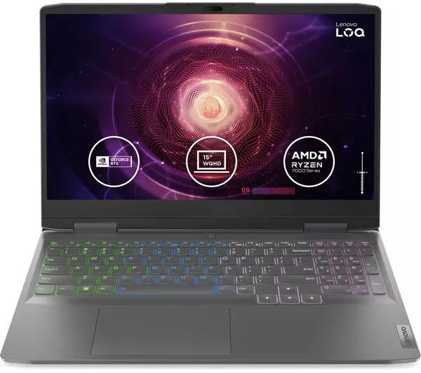 LENOVO LOQ 15APH8 15.6" Gaming Laptop - AMD Ryzen™ 7, RTX 4060, 1 TB SSD
