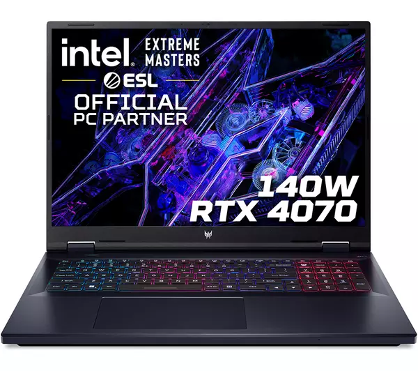 ACER Predator Helios Neo 18 18" Gaming Laptop - Intel® Core™ i9, RTX 4070, 1 TB SSD