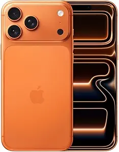 Apple iPhone 17 Pro Max, US Version, 256GB, eSIM, Cosmic Orange- Unlocked (Renewed)