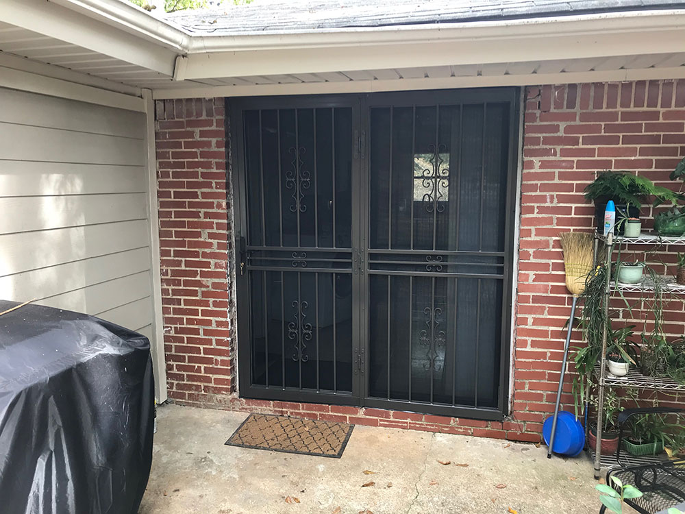 Security Doors Atlanta Patio & French Doors Ornamental Security