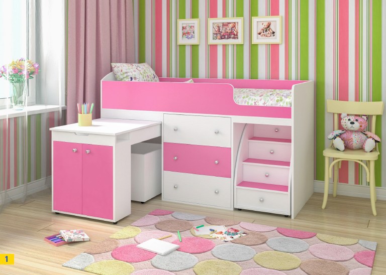 кровать чердак Малыш ЯРОФФ