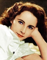 Young Elizabeth Taylor's blue eyes