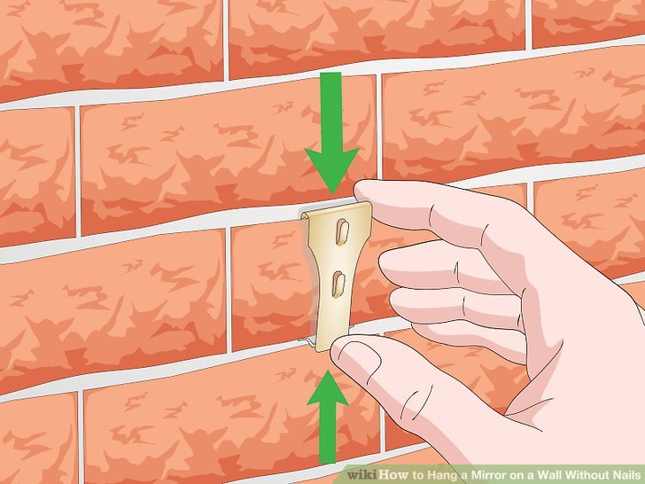 Image titled Hang a Mirror on a Wall Without Nails Step 11