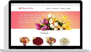 Realizare website florarie online