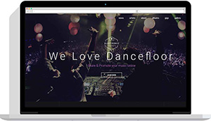 Realizare website trupă muzicală