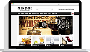 Realizare website magazin online băuturi