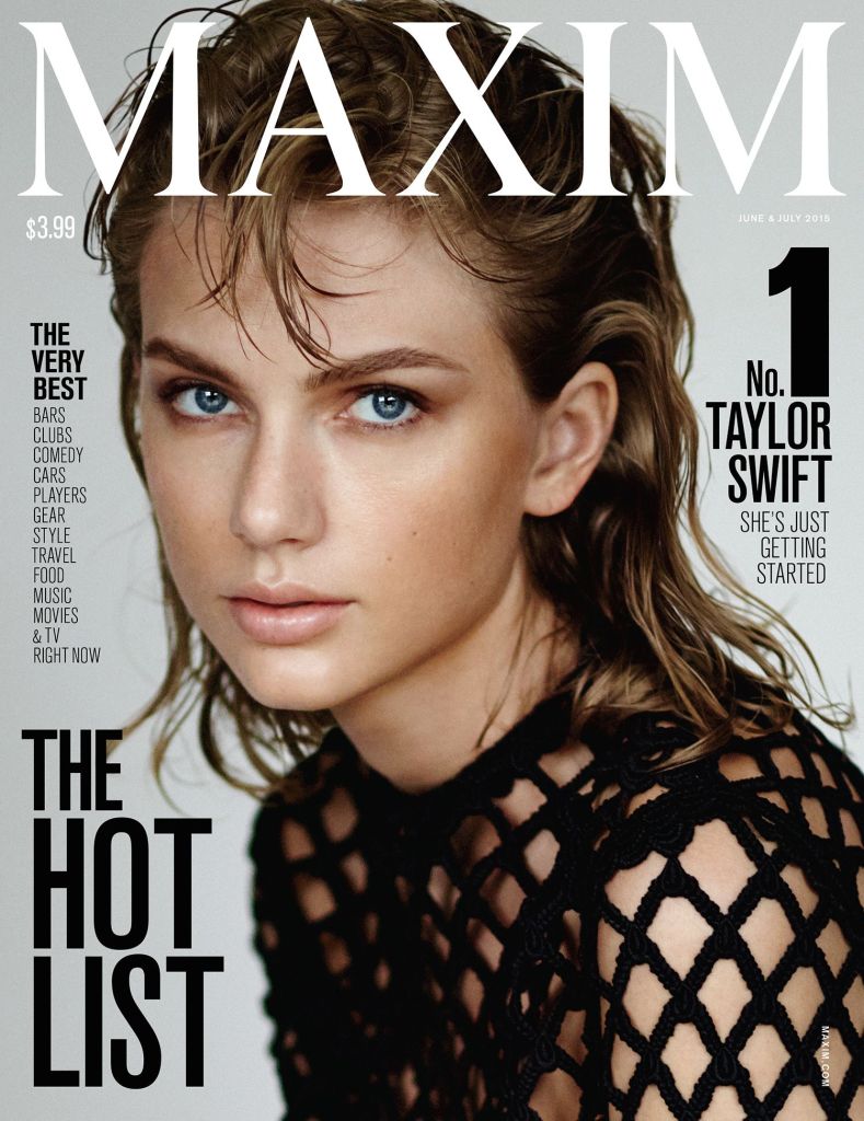 Taylor Swift Maxim 2015 Cover