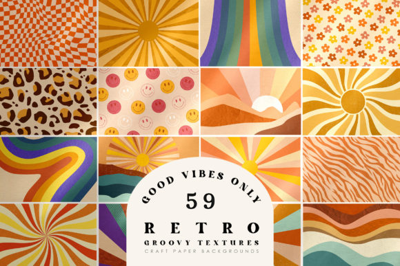 Retro Style: Coloring Pages with Vintage Motifs