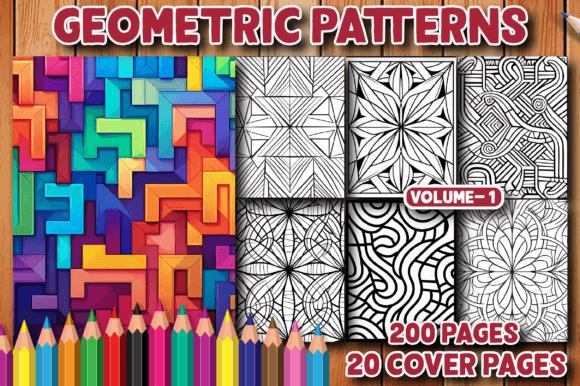 Geometric Patterns Coloring Book Preview