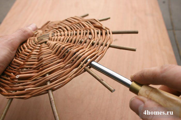 Корзины из лозы и ивы пошаговая инструкция для начинающих