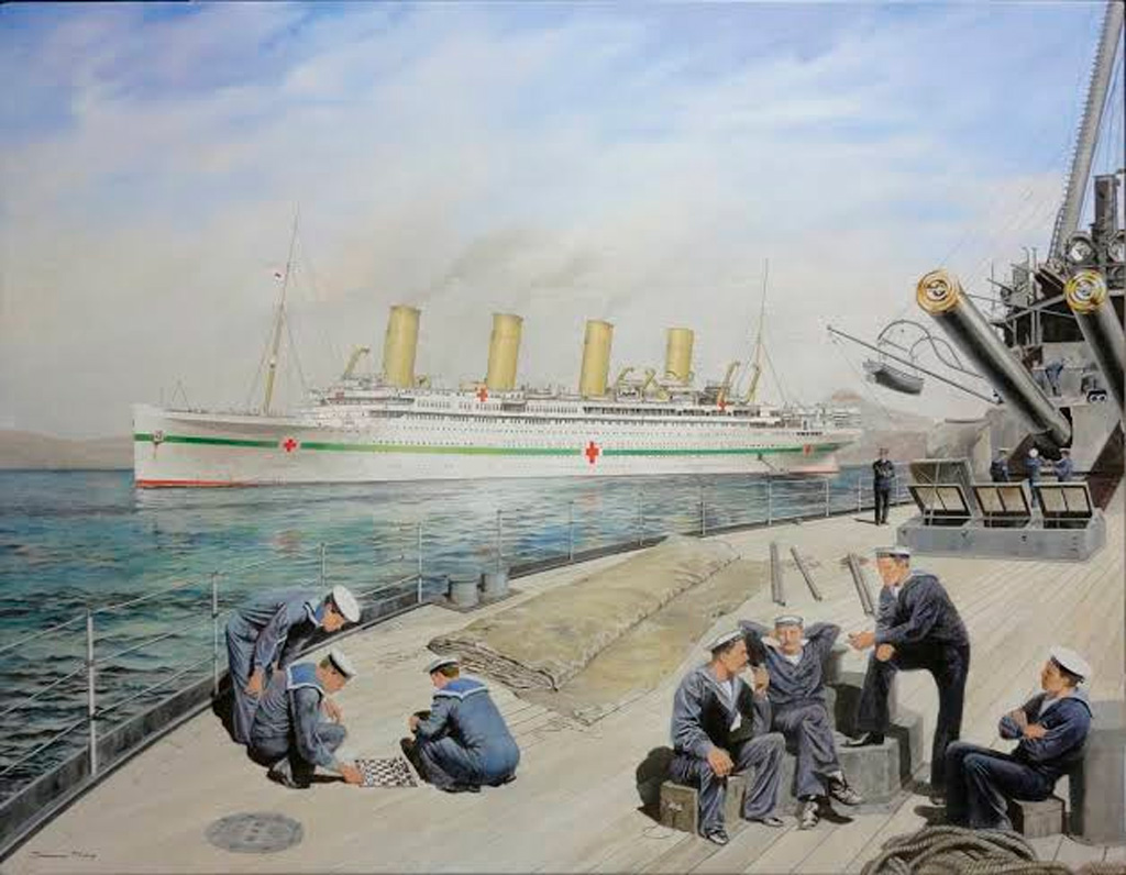 Госпитальное судно hmhs britannic