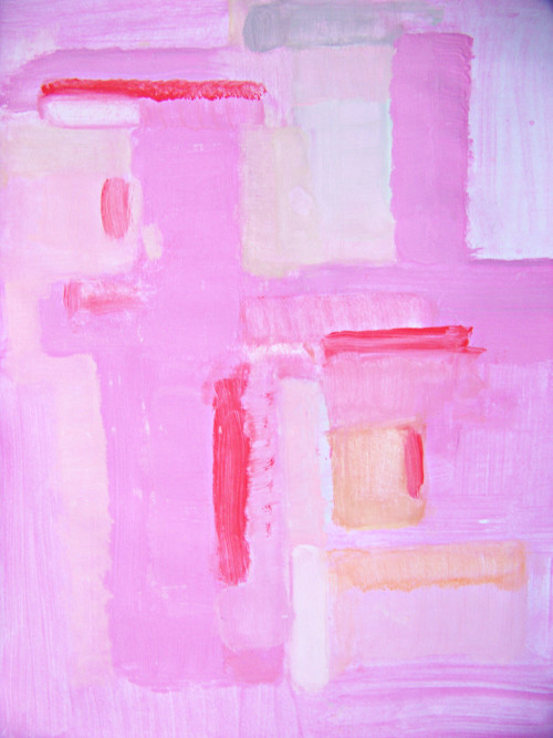 ohne Titel; Acryl auf Papier
