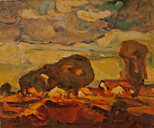 Adolf Hölzel: "Dachauer Moos IV"