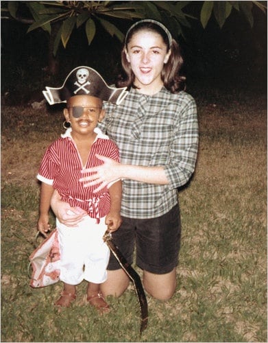 Barack Obama with his mother in Hawaii. by 39809323@N03 / U.S. Embassy Jakarta, Indonesia ann dunham barack obama photo