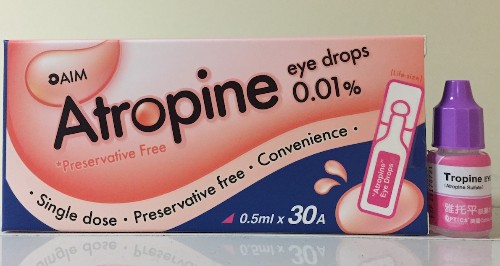 Is Atropine 0 01 For Myopia Licensed In Singapore