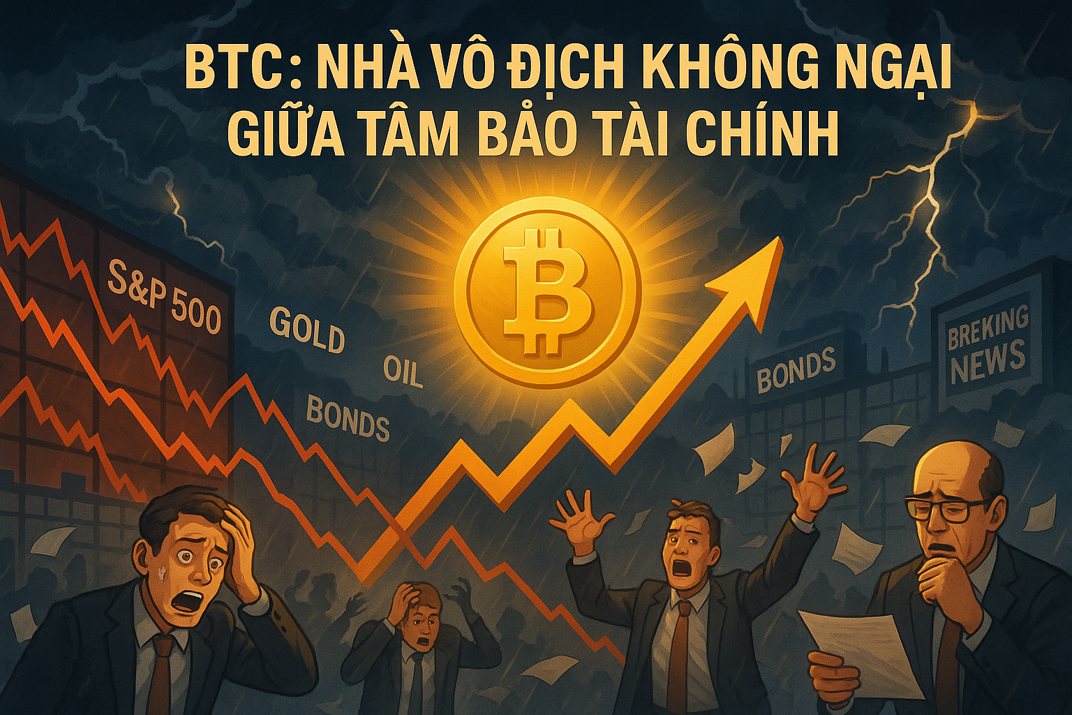 Bitcoin: Hiệu suất Vượt Trội Bất Chấp Biến Động Thị Trường - Tại Sao?
